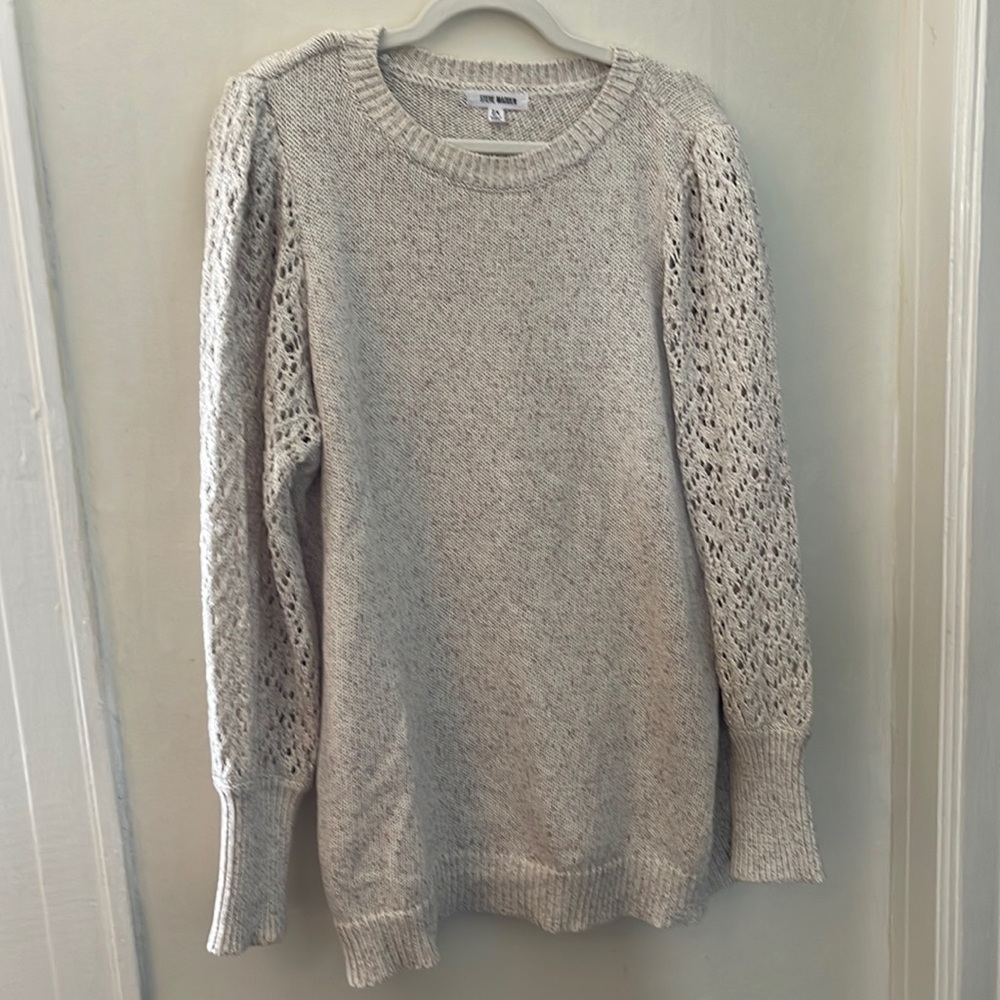 Steve Madden cable knit sweater